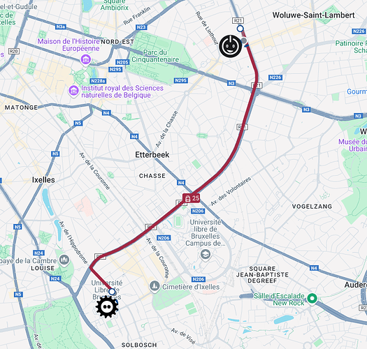 Directions from FOSDEM